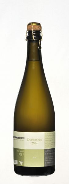 2017 er Chardonnay Brut Nature, Bio-Jahrgangssekt - Klass. Flaschengärung (0,75 l)